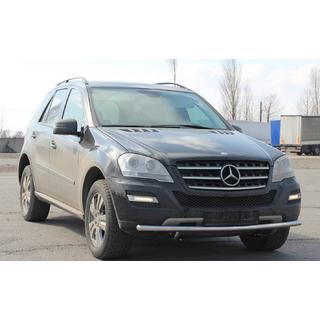 Přední ochranný rám ST008 (nerez) Mercedes ML W164 2005–2011 fotografie 2
