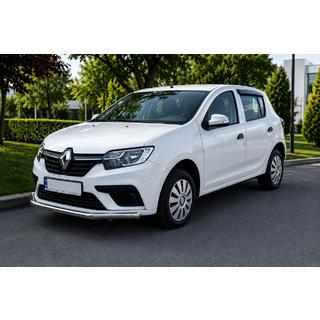 Přední ochranný rám ST008 (nerez) Renault Sandero 2013–2022 fotografie 1