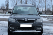 Skoda Yeti 2009–2017 Přední ochranný rám ST008 (nerez) fotografie 1