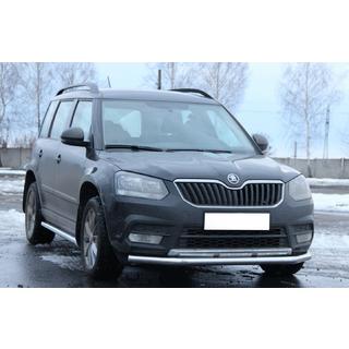 Přední ochranný rám ST008 (nerez) Skoda Yeti 2009–2017 fotografie 3