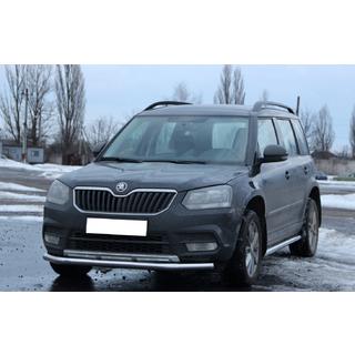 Přední ochranný rám ST008 (nerez) Skoda Yeti 2009–2017 fotografie 2