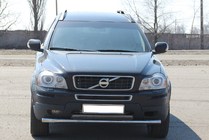 Volvo XC90 2002–2014 Přední ochranný rám ST008 (nerez) fotografie 3