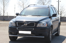 Volvo XC90 2002–2014 Přední ochranný rám ST008 (nerez) fotografie 4