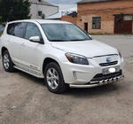 Toyota Rav 4 2006–2013 Přední ochranný rám ST015 (nerez) fotografie 2