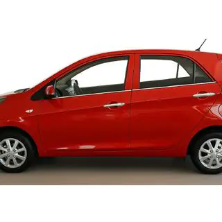 Okenní lišty (4 ks, nerez) Kia Picanto 2011–2016 fotografie 1