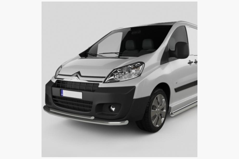 Citroen Jumpy 2007–2017 Přední ochranný rám ST014 (nerez) Image