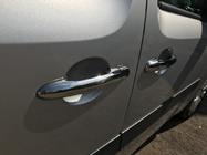 Mercedes Citan 2013–2021 Nerezové kryty klik dveří 3 ks, OmsaLine – italská nerezová ocel fotografie 3