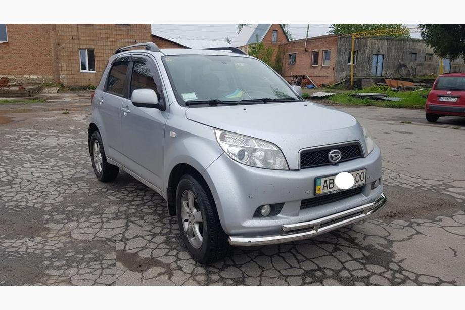 Daihatsu Terios 2006–2017 Přední ochranný rám ST014 (nerez) Průměr trubky d60/42 Fotografie 2