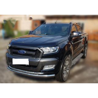 Přední ochranný rám ST014 (nerez) Ford Ranger 2011–2022 fotografie 1