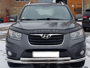 Hyundai Santa Fe 2 2006–2012 Přední ochranný rám ST014 (nerez) fotografie 1