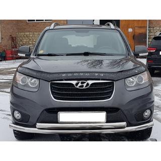 Přední ochranný rám ST014 (nerez) Hyundai Santa Fe 2 2006–2012 fotografie 1