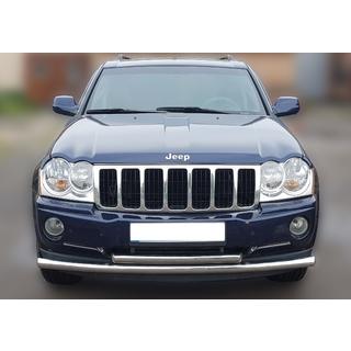 Přední ochranný rám ST014 (nerez) Jeep Grand Cherokee WK 2004–2010 fotografie 1