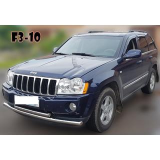 Přední ochranný rám ST014 (nerez) Jeep Grand Cherokee WK 2004–2010 fotografie 4
