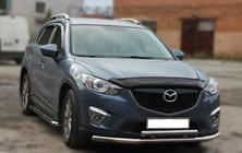 Mazda CX-5 2012–2017 Přední ochranný rám ST014 (nerez) fotografie 2