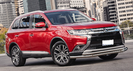 Mitsubishi Outlander 2012–2021 Přední ochranný rám ST014 (nerez) fotografie 1