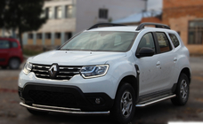 Renault Duster 2008–2017 Přední ochranný rám ST014 (nerez) Ø60/60 fotografie 3