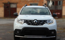 Renault Duster 2008–2017 Přední ochranný rám ST014 (nerez) Ø60/60 fotografie 1