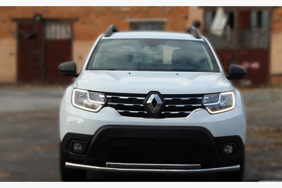 Renault Duster 2008–2017 Přední ochranný rám ST014 (nerez) Ø60/60 Image