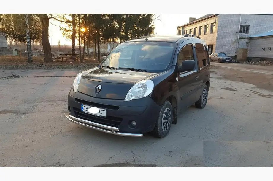 Renault Kangoo 2008–2020 Přední ochranný rám ST014 (nerez) Fotografie 2