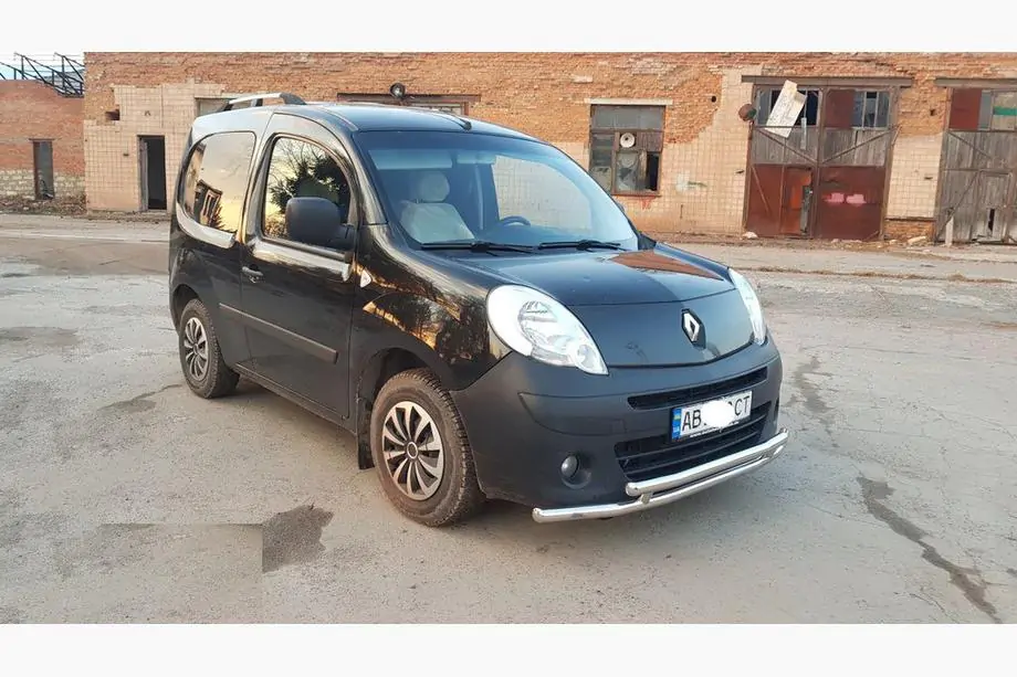 Renault Kangoo 2008–2020 Přední ochranný rám ST014 (nerez) Fotografie 3