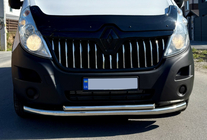 Renault Master 2011–2023 Přední ochranný rám ST014 (nerez) Průměr trubky d60/42 fotografie 4