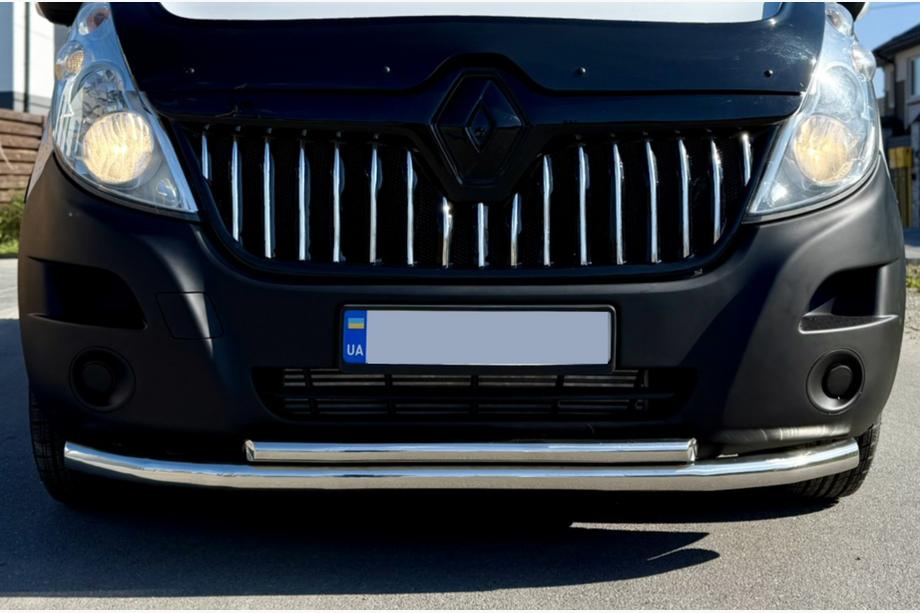 Renault Master 2011–2023 Přední ochranný rám ST014 (nerez) Průměr trubky d60/42 Image