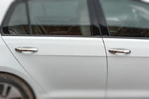 Volkswagen Golf 7/E-Golf 2012–2020 Chromové kryty klik dveří (4 ks, nerez) fotografie 2