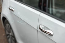 Volkswagen Golf 7/E-Golf 2012–2020 Chromové kryty klik dveří (4 ks, nerez) fotografie 1