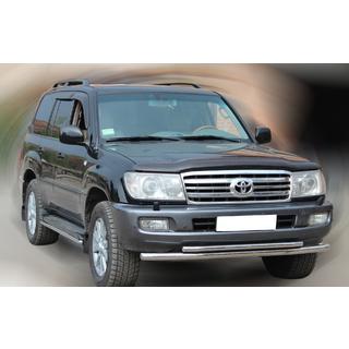 Přední ochranný rám ST014 (nerez) Toyota Land Cruiser 100 1998–2007 fotografie 3