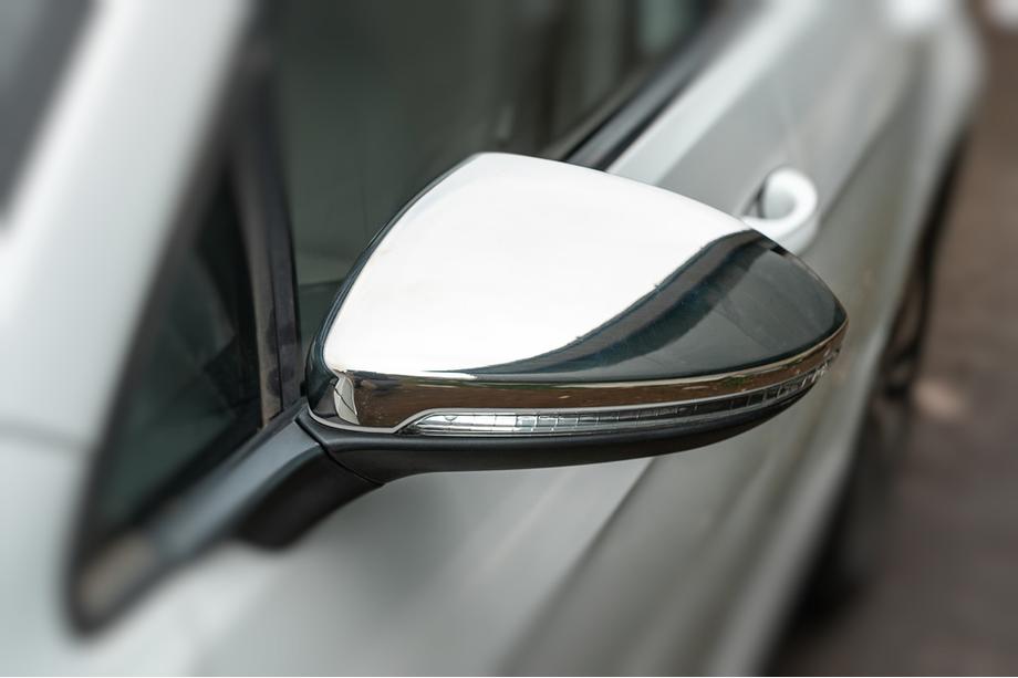 Volkswagen Golf 7/E-Golf 2012–2020 Chromové kryty zpětných zrcátek (2 ks, nerez) Image