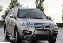 Lifan X60 2011– Přední ochranný rám (bullbar) WT002 (nerez) fotografie 2