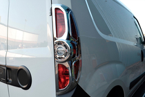 Opel Combo 2012–2018 Chromový rámeček zadních světel (2012-2015, 2 ks, plast) fotografie 7