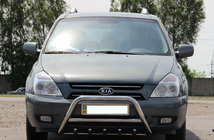 Kia Carnival 2002–2013 Přední ochranný rám WT003 (nerez) fotografie 1