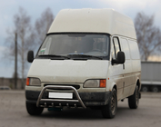 Ford Transit 1991–2000 Přední ochranný rám WT003 (nerez) fotografie 5