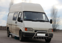 Ford Transit 1991–2000 Přední ochranný rám WT003 (nerez) fotografie 1