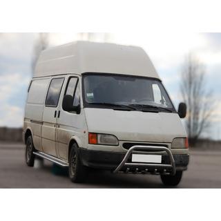 Přední ochranný rám WT003 (nerez) Ford Transit 1991–2000 fotografie 1