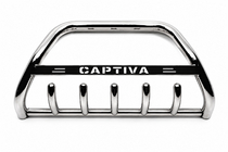 Chevrolet Captiva 2006–2019 Přední ochranný rám (bullbar) WT004 (nerez) fotografie 3