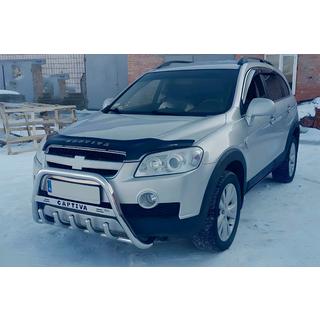 Přední ochranný rám (bullbar) WT004 (nerez) Chevrolet Captiva 2006–2019 fotografie 1