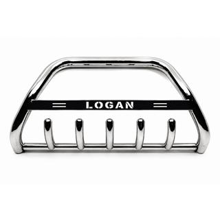 Přední ochranný rám (bullbar) WT004 (nerez) Dacia Logan MCV 2013–2020