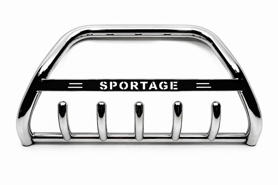 Kia Sportage 2004–2010 Přední ochranný rám (bullbar) WT004 (nerez) Image