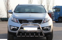 Kia Sportage 2010–2015 Přední ochranný rám (bullbar) WT004 (nerez) fotografie 1