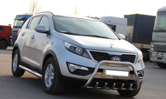 Kia Sportage 2010–2015 Přední ochranný rám (bullbar) WT004 (nerez) fotografie 2