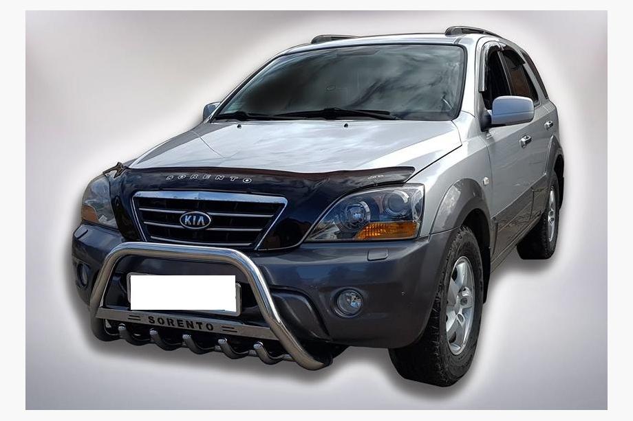 Kia Sorento I BL 2002–2009 Přední ochranný rám (bullbar) WT004 (nerez) Fotografie 2
