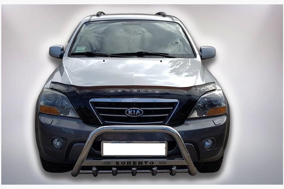 Kia Sorento I BL 2002–2009 Přední ochranný rám (bullbar) WT004 (nerez) Fotografie 1