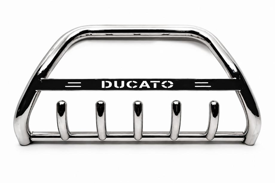 Fiat Ducato 2006–2025 Přední ochranný rám (bullbar) WT004 (nerez) Image