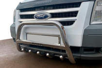 Ford Transit 2000–2014 Přední ochranný rám (bullbar) WT004 (nerez) fotografie 1