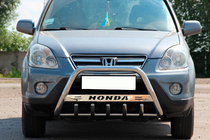 Honda CRV 2001–2006 Přední ochranný rám (bullbar) WT004 (nerez) fotografie 2