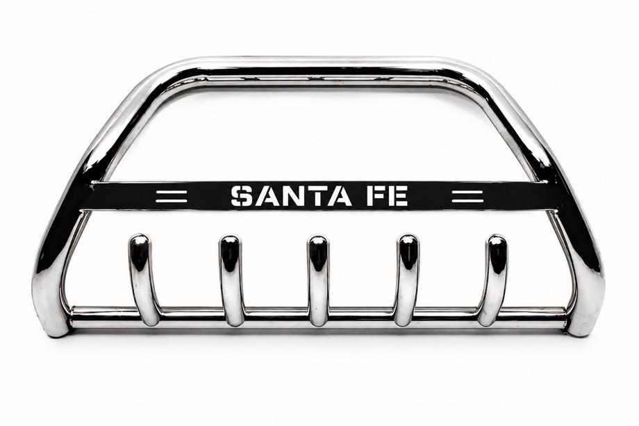 Hyundai Santa Fe 3 2012–2018 Přední ochranný rám (bullbar) WT004 (nerez) Image