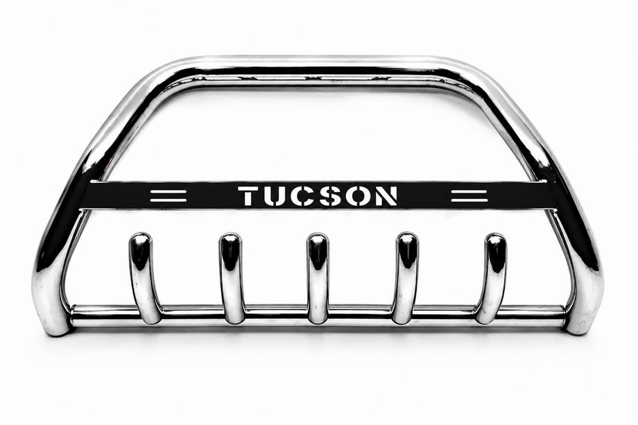 Hyundai Tucson TL 2016–2021 Přední ochranný rám (bullbar) WT004 (nerez) Image