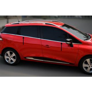 Chromové lišty oken (Sport Tourer, 8 ks, nerez) Renault Clio IV 2012–2019 fotografie 1